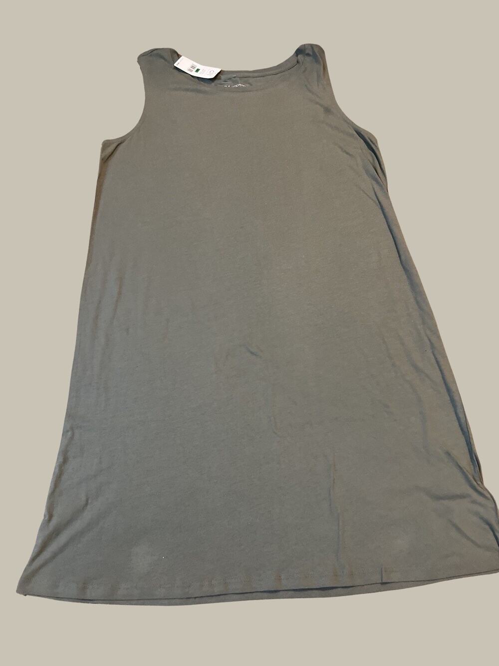 CAROLE HOCHMAN Short Nightgown in Olive Green, NWT| Women’s: L